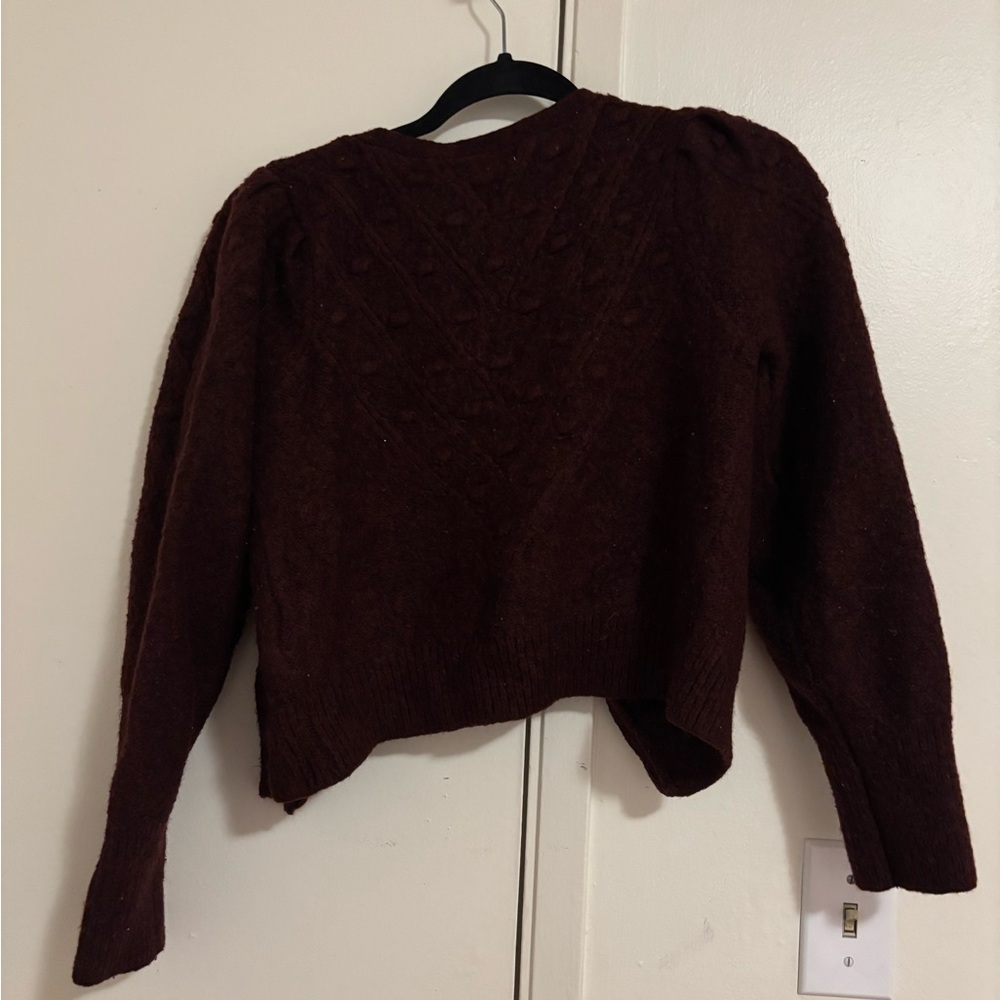 Abercrombie & Fitch Dark Brown Cardigan - Picture 2 of 4